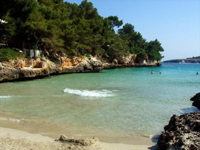 Sea Frontline Apartment 'Ernesto'. Pool. Wifi Santanyí Dış mekan fotoğraf