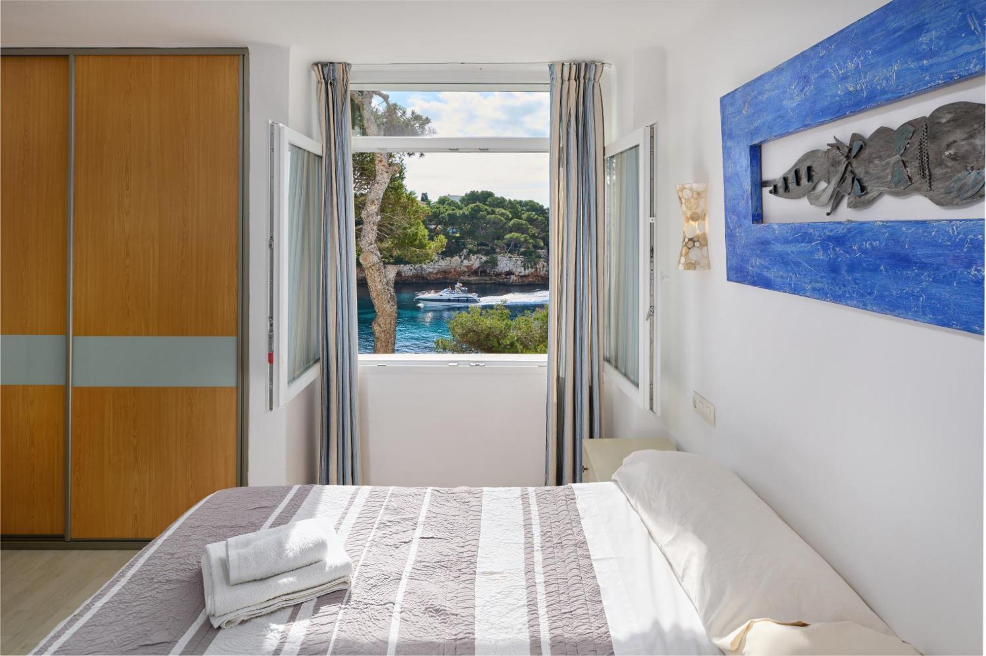 Sea Frontline Apartment 'Ernesto'. Pool. Wifi Santanyí Dış mekan fotoğraf